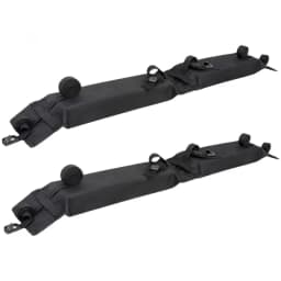 Universal Padded Soft Car Roof Rack Cross Bars Space Saving Protection Luggage Rack For Cars Top Luggage Carrier Rails Load 75kg