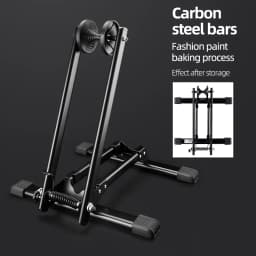 ROCKBROS Bicycle Parking Racks Foldable Indoor Floor Dispaly Stand MTB Road Bike Kick Stander Cycling Repair Support Holder Rack