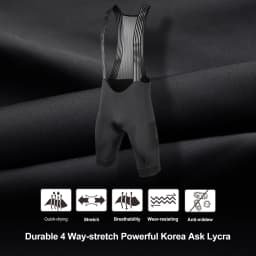 DAREVIE Cycling Bib Shorts Man with Pockets 2025 Men's Cycling Shorts 5CM Leg Gipper Pro Team Men's Cycling Clothing