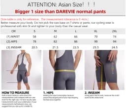 DAREVIE Cycling Bib Shorts Man with Pockets 2025 Men's Cycling Shorts 5CM Leg Gipper Pro Team Men's Cycling Clothing