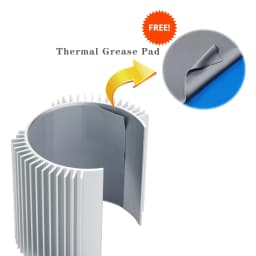 Motor Heat Sink for Razor MX650/MX500/SX500/Kunray MY1020 Motor Upgrade Accessories Aluminum Heat Sink Temperature Resistant