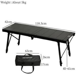Outdoor Camping IGT Table IGT 4 Unit Table Portable Aluminum Alloy Ultralight Folding Camping Desk BBQ Picnic IGT Table New
