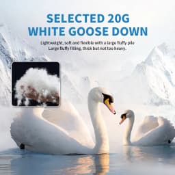 Naturehike Winter Warm Down Shoes Cover Outdoor -15℃~0℃ Waterproof Windproof Goose Duck Down Thermal Feet Cover Unisex Down Boot