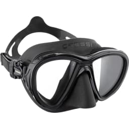 Cressi Adult Scuba Diving Mask with Advanced Fog System and Improved Downward Visibility - Quantum
