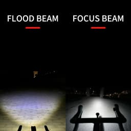 TOWILD DL1200S/DL1700 Bicycle Light With Cut-Off Line Beam1900LM Rechargeable Bike Front Light Power Bank Mtb Cycling Headlights