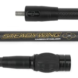 Archery Bow Balance Stabilizer Carbon Fibre Stabilizer Shock Absorber Damping for Bow and Arrow Shooting Hunting Accessories