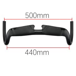 BALUGOE Gravel Bike Handle Carbon Handlebar UCI Road Bicycle Handlebar 13 Degree Outward Expansion 340/360/380/400/420/440mm