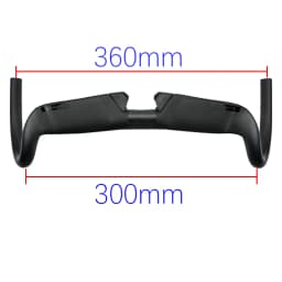 BALUGOE Gravel Bike Handle Carbon Handlebar UCI Road Bicycle Handlebar 13 Degree Outward Expansion 340/360/380/400/420/440mm