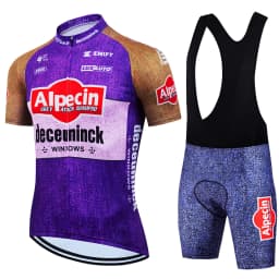 ALPECIN Team Jersey Cycling Men's Cycling Set Man Bicycle for Men Clothing Road Bike Accessories Short Mtb Man Cycle Wear Summer