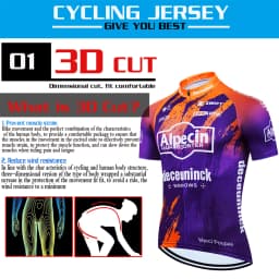 ALPECIN Team Jersey Cycling Men's Cycling Set Man Bicycle for Men Clothing Road Bike Accessories Short Mtb Man Cycle Wear Summer