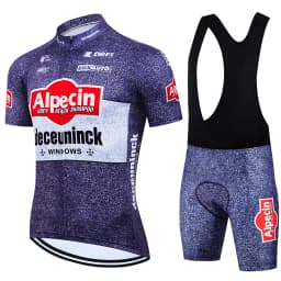 ALPECIN Team Jersey Cycling Men's Cycling Set Man Bicycle for Men Clothing Road Bike Accessories Short Mtb Man Cycle Wear Summer
