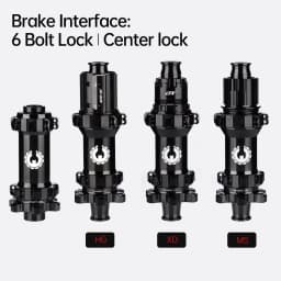 Bicycle MTB Hub Center/6Bolt Brake Boost 36T Ratchet 28H Integrated AL7075 HG/XD/MS