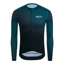 YKYW Men's Short Sleeve Cycling Jersey Summer Quick Drying Wear-resistant Breathable Gradient Bicycle Jersey Road Bike Shirts