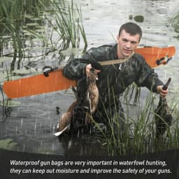 Waterproof Hunting Gun Bag Rifle Case Shotgun Bag Tactical Dry Gun Bag Roll-Top Closure Lightweight & Floating Bag Cover