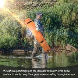 Waterproof Hunting Gun Bag Rifle Case Shotgun Bag Tactical Dry Gun Bag Roll-Top Closure Lightweight & Floating Bag Cover