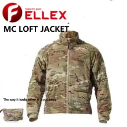 Loft Jacket Style Lightweight and Storable CP Camouflage Tactical Suit Lightweight High-performance Warm Jacket Cotton Jacket