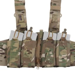 Tactical Vest Chest Rigs Lightweight Camouflage MOLLE Militar Hunting Airsoft Assault SF Vest Mag Pouch H-Style Strap