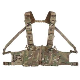 Tactical Vest Chest Rigs Lightweight Camouflage MOLLE Militar Hunting Airsoft Assault SF Vest Mag Pouch H-Style Strap