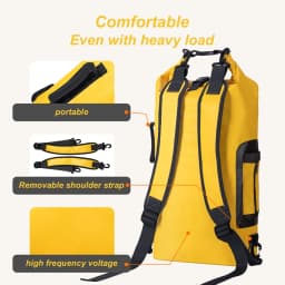 Idrybag Waterproof Backpack For Women Men 20L/30/L40L Sports Kayaking Beach Boating Canyoning Dry Bag Waterproof Backpack