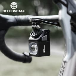 OFFBONDAGE 1000LM Bike Light Front Lamp TypeC Rechargeable LED 5000mAh Bicycle Light Waterproof Headlight Bike Accessories