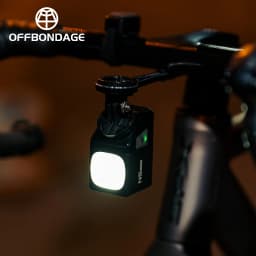 OFFBONDAGE 1000LM Bike Light Front Lamp TypeC Rechargeable LED 5000mAh Bicycle Light Waterproof Headlight Bike Accessories