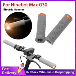 Handlebar Modification for Ninebot Max G30 Electric Scooter Handlebar Turn Signal Light with Remote Control LED Lights Accessory