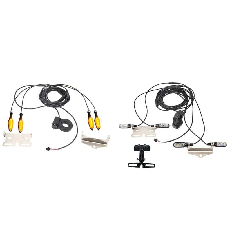 RTSHE-Electric Bicycle Ebike Turn Signal Waterproof Cable LED Flashing