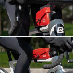 ROCKBROS Bicycle Top Tube Bag Magnetic Suction Cycling Bag Waterproof Portable Front Frame Pack Large Capacity For MTB Road Bike