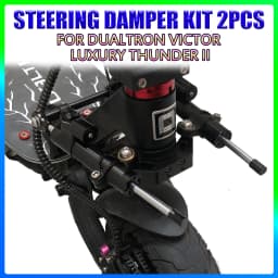 For Dualtron Victor Luxury Thunder II Scooter Damper Assembly Anti-vibration Dual Directional Steering Damper Kit 2PCS