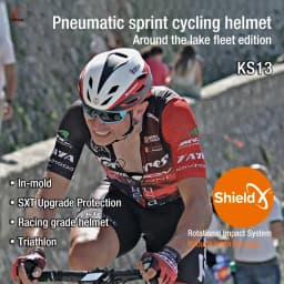MOON SXT Pro Cycling Helmet - Rotary Impact Tech & Shield-X Protection for Road & MTB Rides (Unisex Adult)