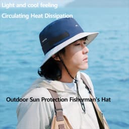 Naturehike Adjustable Outdoor Hat Sun Protection Breathable Shade Foldable Men Women Hiking Camping Casual Fisherman Hat