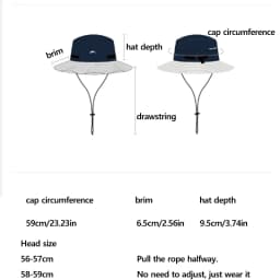 Naturehike Adjustable Outdoor Hat Sun Protection Breathable Shade Foldable Men Women Hiking Camping Casual Fisherman Hat