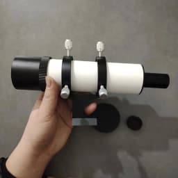 1PC 7x50 Optical Star Finder Tube with Black/White/Red Mounting Bracket Guide Scope Astronomical Telescope Accessories