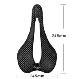 Elitaone 3D Printed Carbon Saddle 245x145mm Ultralight 160g Cycling Seat Triathlon Road MTB Mountain Gravel Bike Accessories