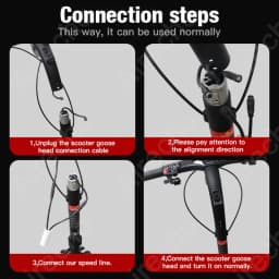 Newest 40km/h Unlocking Speed Line for Ninebot by Segway F3 E/F3D/F3 ProE/F3 ProD E-Scooter Customized Release Speed Limit Cable