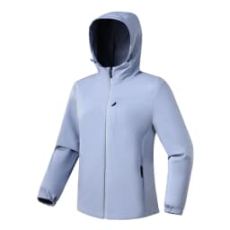 JNLN Waterproof Fleece Jacket Women Windproof Thermal Soft Shell Coat Outdoor Hiking Camping Climbing Trekking Windbreaker