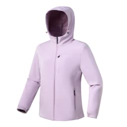 JNLN Waterproof Fleece Jacket Women Windproof Thermal Soft Shell Coat Outdoor Hiking Camping Climbing Trekking Windbreaker