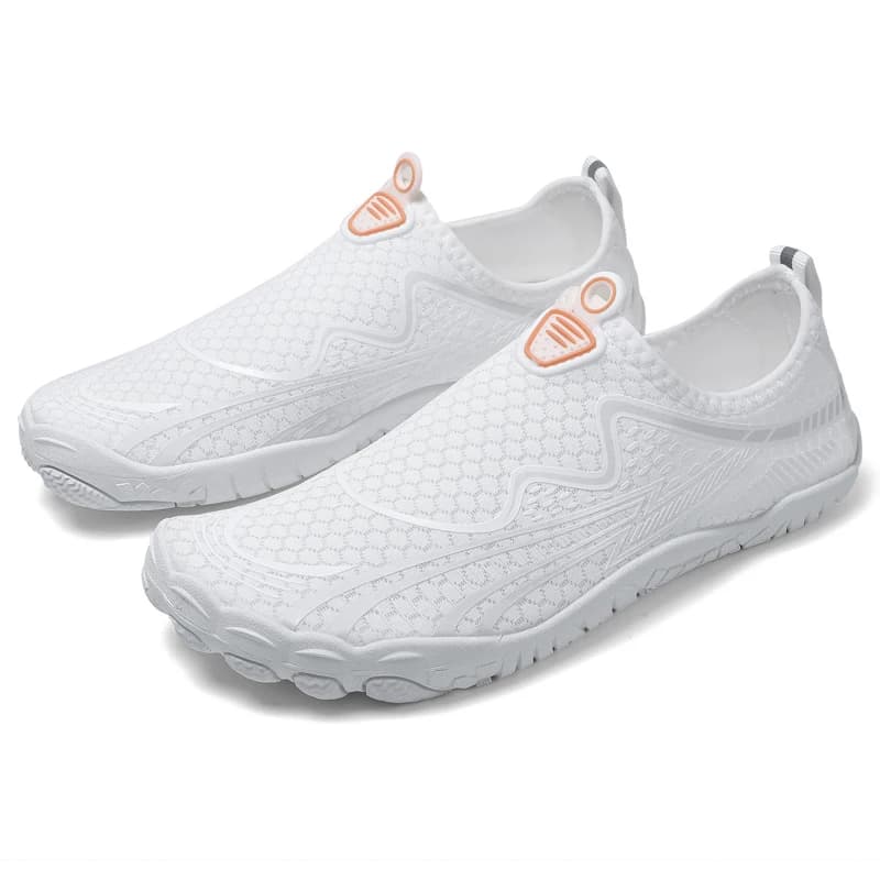 Pure White Aqua Shoes for Yacht Beach Barefoot Swimming Water Sports Wading Yoga Fitness Canyoning River Creek Canyoning Fitness