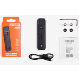 RAVEMEN ABF01 Bike GPS Tracker Bicycle Locator Finder Tag For Apple iPhone Find My APP Rechargeable Waterproof IPX6 Anti-Lost