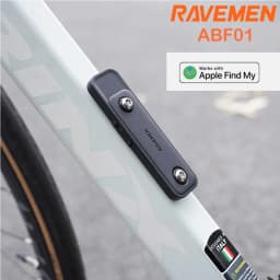 RAVEMEN ABF01 Bike GPS Tracker Bicycle Locator Finder Tag For Apple iPhone Find My APP Rechargeable Waterproof IPX6 Anti-Lost
