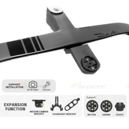 ALANERA RS T1000 Carbon Integrated Road Handlebar with Computer Mount, Internal Cable Routing, 28.6mm Steerer & Spacers