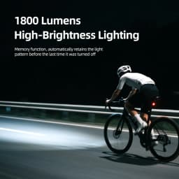 CYCLAMI Bicycle Front Light 8 LED Rechargeable High Brightness Waterproof Bike Headlamp MTB Cycling Lantern Bike Accessories