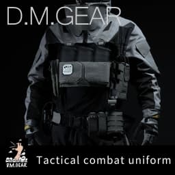 DMgear Original Tactical Combat Uniform Long Sleeve Camouflage Clothing Breathable Comfortable Compatible Tactical Chest Rig