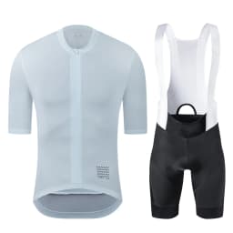 YKYWBIKE Summer Men's Cycling Set Cycling Jersey Bib Shorts Kits Road Bike Clothes Bicycle Clothing Riding Maillot
