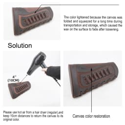 Right Hand Leather Buttstock Canvas Ammo Cartridge Holder Cheek Rest Pad Gun Stock Cover For .308 .45-70 .30-06 .30-30 .22LR
