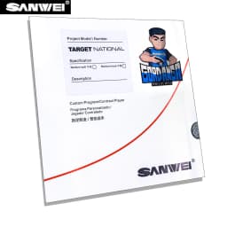 SANWEI Target National – Player Edition best forehand table tennis rubber