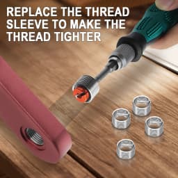 Repair Thread Set 9/16 inch Bicycle thread Tapping device Cycle Crank Saver Kit Pedal Thread Repair Tap universal thread tool