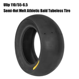 ULIP 110/55-6.5 Semi-Hot Melt Tubeless Tire 11 Inch Rubber Tyre Track Grip Tires Front Rear Tires Replacements Accessories Parts