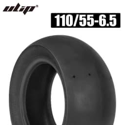 ULIP 110/55-6.5 Semi-Hot Melt Tubeless Tire 11 Inch Rubber Tyre Track Grip Tires Front Rear Tires Replacements Accessories Parts