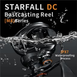 ANATONO STARFALL Digital Control Brake Casting Fishing Reels 149g 7.0:1 Gear Ratio 5KG MAX Drag 6+1Ball Bearings Fishing Coil